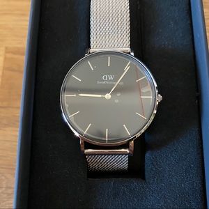 Daniel Wellington Silver Mesh Watch